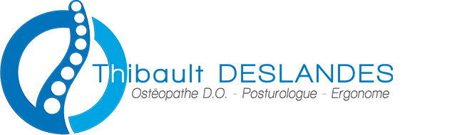 Logo, Thibault Deslandes,  Ostéopathe, Posturologue, Ergonome, Boucau 64, Briscous 64 